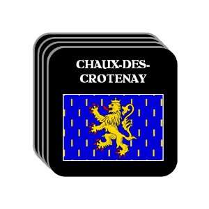 Franche Comte   CHAUX DES CROTENAY Set of 4 Mini Mousepad Coasters