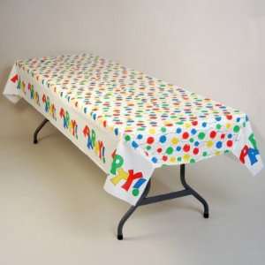  Birthday Balloons Banquet Table Cover 100 ft Roll