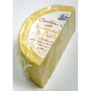 Cheddar With Horseradish Cheese (Whole Wheel) Approximately 6 Lbs