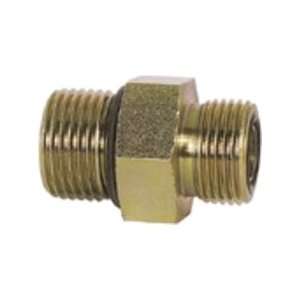 IMPERIAL 99454 FLAT FACE O RING STRAIGHT THREAD CONNECTOR FITTING 1X1 