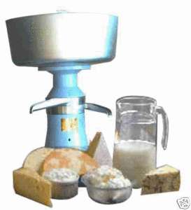 Electric milk cream centrifugal separator 80l/h dairy farm English 