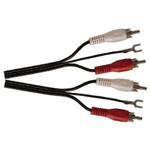  SIGNAL CABLE (1.2 METRE) / PHONO TO PHONO + GROUND WIRE 