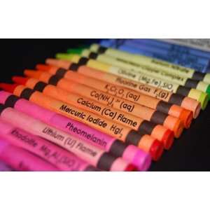  Chemistry Crayon Labels   Set of 24 