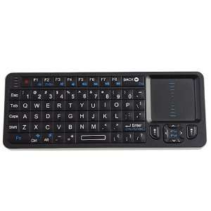  Wireless Handheld Keyboard with Multimedia Control Keys, PC Gaming 