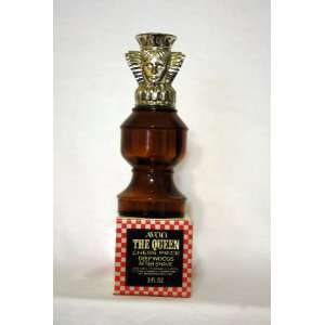   Avon Deep Woods After Shave The Queen Chess Piece 