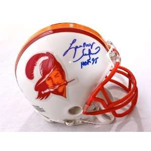 Lee Roy Selmon Autographed Helmet w/ HOF   JSA   Autographed NFL 