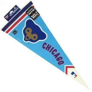  Chicago Cubs Cubbie Bear Blue Premium Pennant Sports 