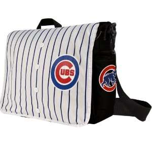 Chicago Cubs Jersey Messenger Bag 15.5 x 4 x 11  Sports 
