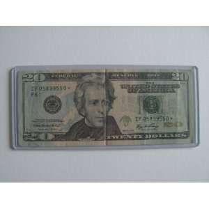  Twenty Dollars Star Note Series 2006 $20 Bill IF05839550 