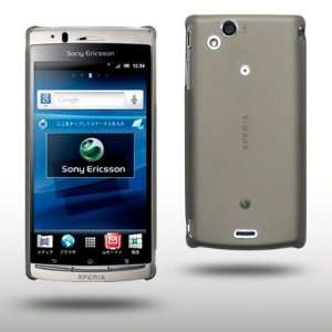  SONY ERICSSON XPERIA ARC S RUBBERISED CLEAR BACK COVER 