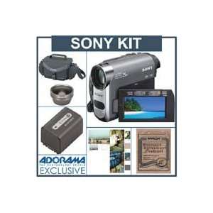  SONY DCR HC48 Kit With Sony Lcs va30 Carrying Case ,Spare Sony 