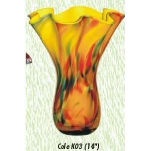  Cole Vase Hand Blown Modern Glass Vase