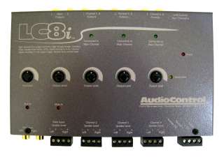 LC8i   AUDIO CONTROL 8 CHANNEL LINE OUTPUT CONVERTER GREY COLOR NEW