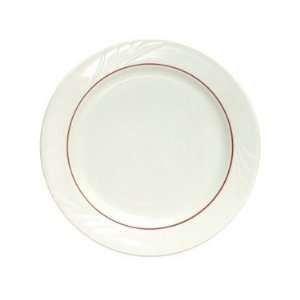   China Plate   American White with Berry Band   2 Dozen Kitchen