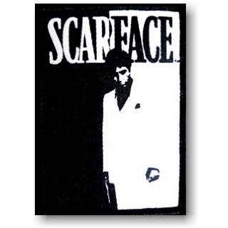 Scarface MOVIE POSTER Silhouette Logo Iron On Patch by 99 Volts