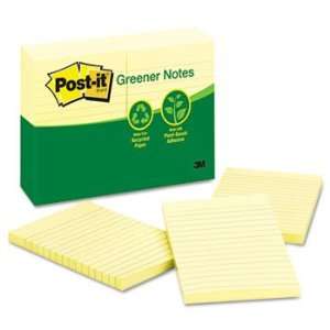  Post it Greener Notes 660RPYW   Recycled Notes, 4 x 6 