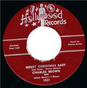 Charles Brown & Johnny Moores Merry Christmas Baby / Lloyd Glenn 7 