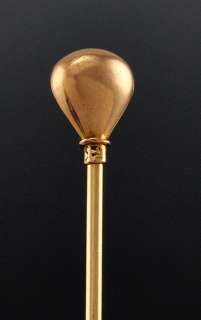 Day Clark & Co 14k Yellow Gold Hat Pin Tear Drop Antique  
