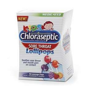  CHLORASEPTIC KIDS LOLLIPOPS