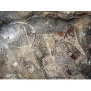  Old Cave Paintings in Lass Geel Caves, Somaliland, Northern Somalia 