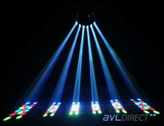 NEW CHAUVET DERBY X LED EFFECT DJ LIGHT DMX 512 DERBYX  