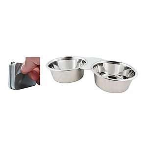  Kennel Gear 6007 A 2 Quart Double Bowl System, Adhesive 