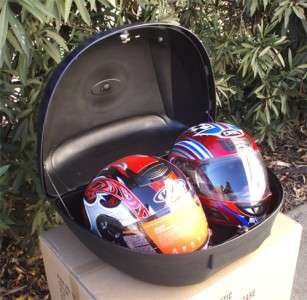 EXTRA LARGE MOTORCYCLE TRUNK TOP CASE FITS 2 HELMETS  