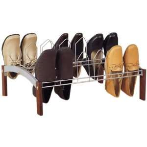  9 Pair Shoe Rack by Organize It All