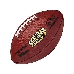  Wilson Super Bowl Xliv Official Size Game Ball Sports 
