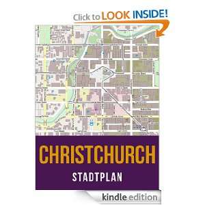 Stadtplan Christchurch (German Edition) eReaderMaps  