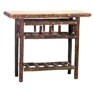  Hickory Open Sofa Table   Traditional