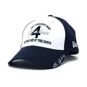  New York Yankees Lou Gehrig Tribute Adjustable Cap   Navy 