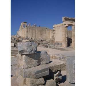  Acropolis of Lindos, Rhodes, Dodecanese, Greek Islands 