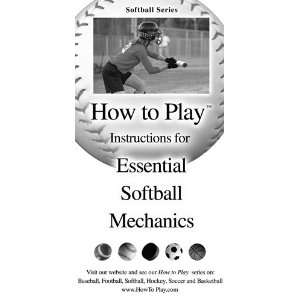   Play Better Softball   Esential Softball Mechanics