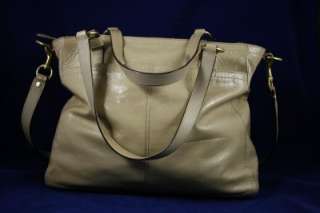 COACH *Putty* Patent Leather Chelsea TOTE Bag 14022  