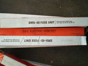 electric SMU 40 Fuse fuses 65E  