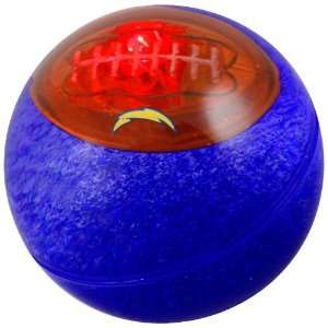  NFL San Diego Chargers Super Ball, 3 Inch, Clear Sports 