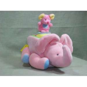  Play and Grow Elephant with mouse   pink Toys & Games