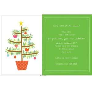  CHRISTMAS TREE HOLIDAY PARTY INVITATIONS Health 