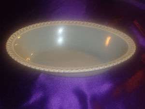 Harker Pottery USA Serving Dish Light Blue Chesterton  