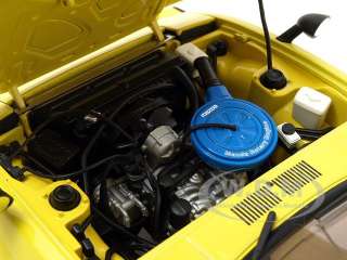   car model of Mazda Savanna RX 7 (SA) Spark Yellow die cast car by