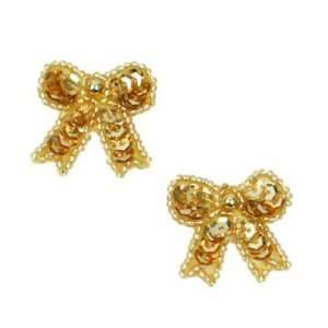  Bows Sequin Applique Pack of 2 Arts, Crafts & Sewing
