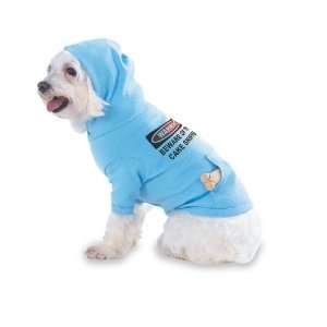 Warning Beware of the Cake Sniffer Hooded (Hoody) T Shirt with pocket 
