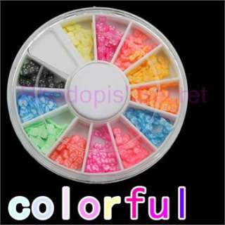 180 slices 1 wheel set Kawaii Lovely Fimo slices Bow Tie Wheel for 
