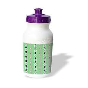   Retro   Retro Circles Dark   Water Bottles