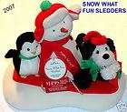 hallmark 2007 snow what fun sledders motion sings expedited shipping