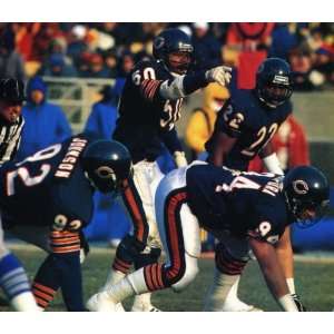  Mike Singletary Bears 1986 Super Bowl Stunning Giclee 