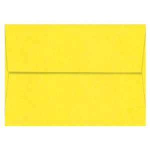  RSVP Wedding Envelopes Poptone Lemon Drop (50 Pack) Arts 