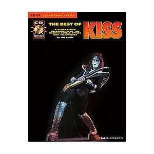   Best of KISS Guitar Signature Licks Book with CD Musical Instruments