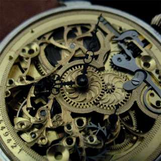 was lucky enough to find of this perfectly skeletonized watch with 
